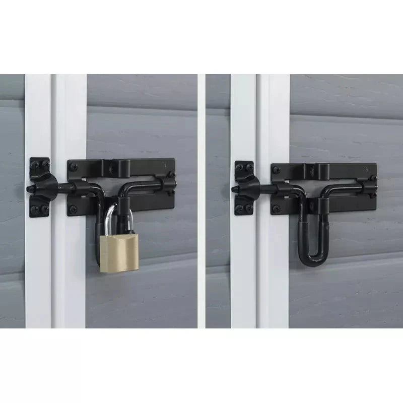 Abri de jardin en résine 2,5m² Premium 46 S gris clair + plancher - Keter