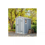 Abri de jardin en résine 2,5m² Premium 46 S gris clair + plancher - Keter