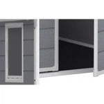 Abri de jardin en résine 2,06m² monopente + plancher gris Keter