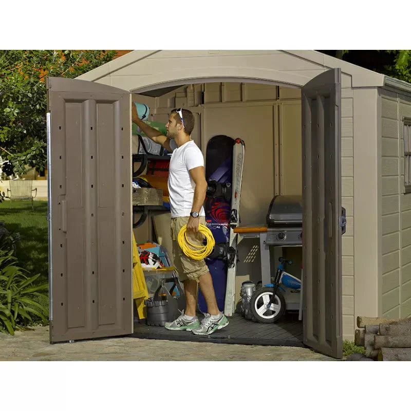 Abri de jardin en résine Sydney 4,41m² + plancher Keter