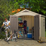 Abri de jardin en résine Sydney 4,41m² + plancher Keter