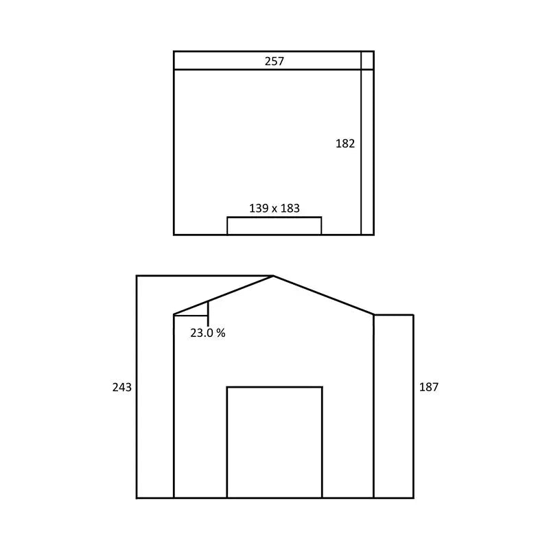 Abri de jardin en résine Sydney 4,41m² + plancher Keter