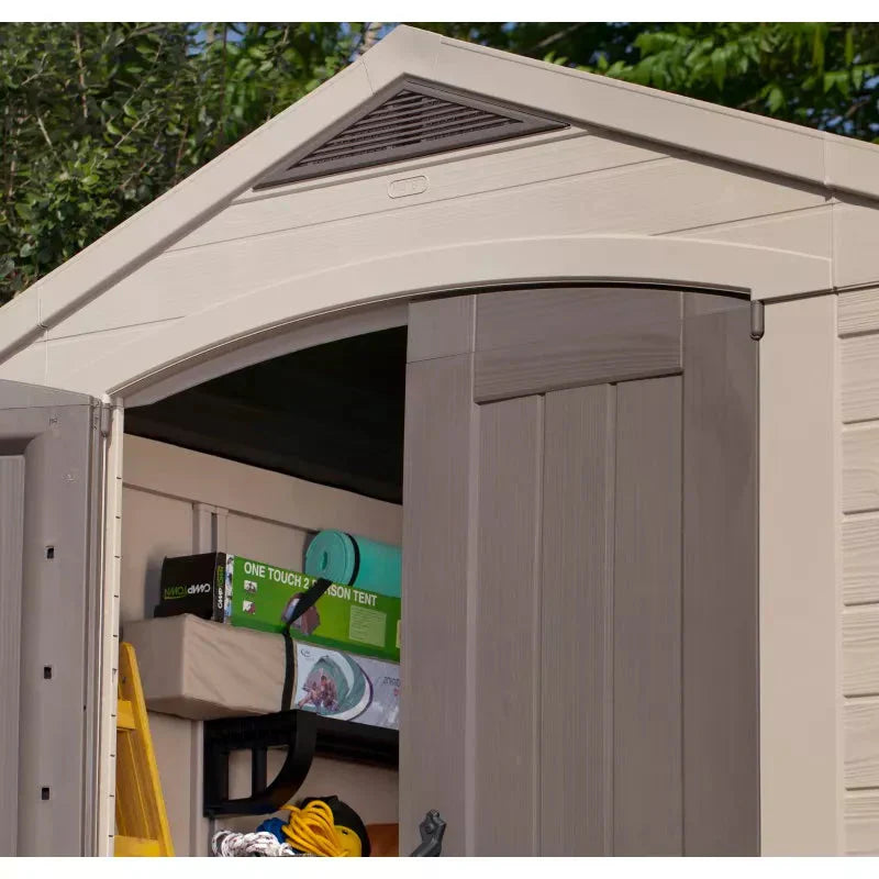 Abri de jardin en résine Sydney 4,41m² + plancher Keter