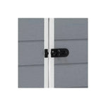 Abri de jardin en résine 2,06m² monopente + plancher gris Keter