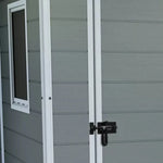 Abri de jardin en résine 2,5m² Premium 46 S gris clair + plancher - Keter