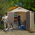 Abri de jardin en résine Sydney 4,41m² + plancher Keter