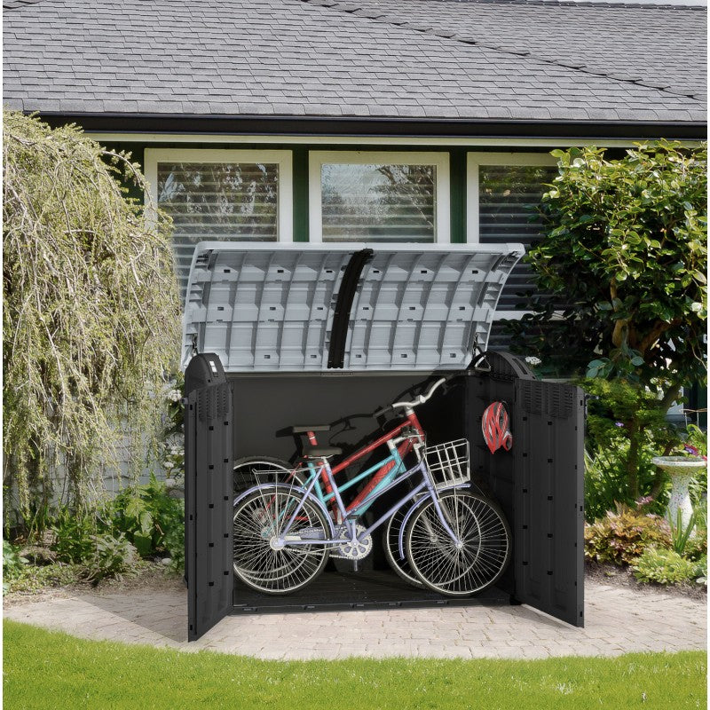 Coffre de jardin multifonctions en résine anthracite 2000L - Keter