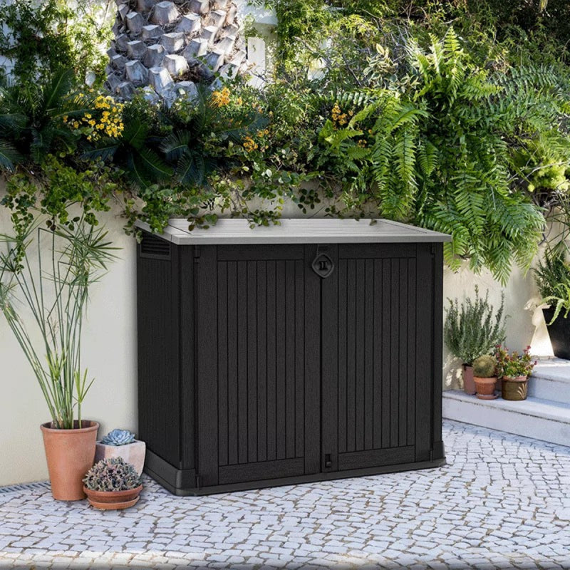 Coffre en résine multifonctionnel 880L - noir - Keter