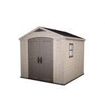 Keter Factor 8x8 Storage Shed - Brown (213563)