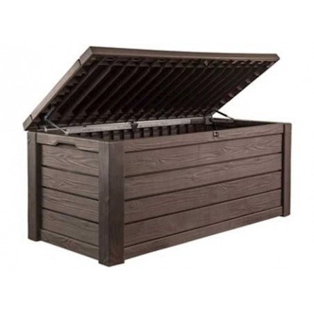 Keter Westwood 150 Gallon Deck-Brown (231666)